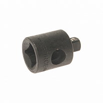 Адаптер RF-80632MPB: 3/8"(F) x 1/4"(M) под удлинитель на 1/4"DR ударный ROCK FORCE /1/20